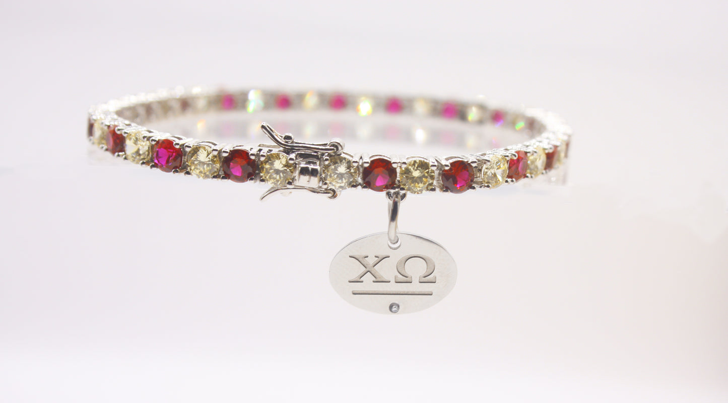 The Chi Omega bracelet